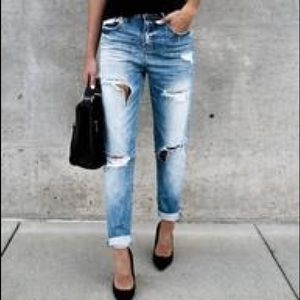 Steele boyfriend denim-cello